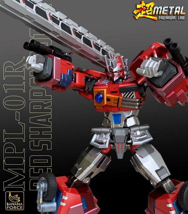 Banana Force MPL-01R Red Sharpshooter Fire Convoy Edition Official